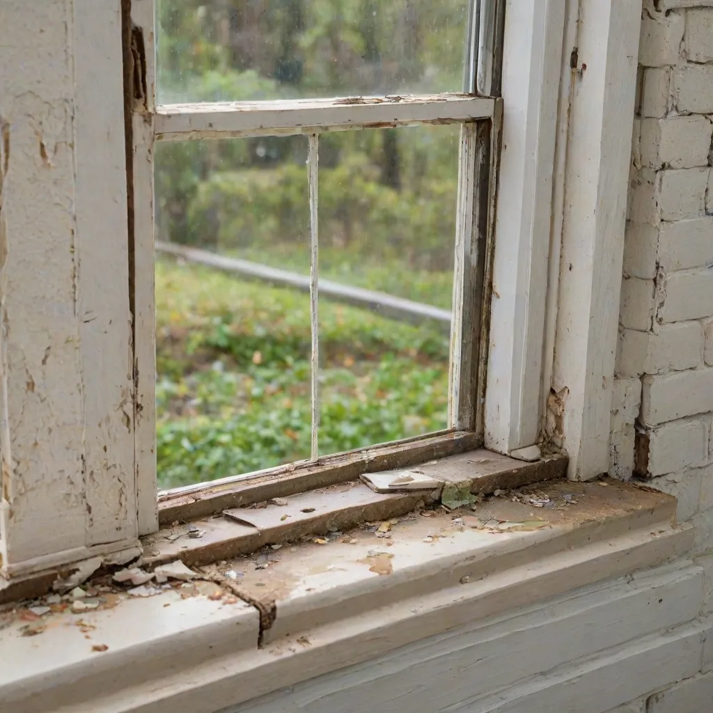 Jak tanio i szybko odnowić plastikowy parapet