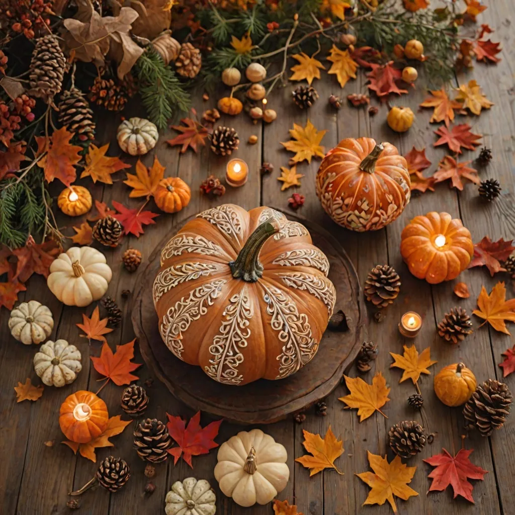 Jesienne DIY: dekoracje z dyni