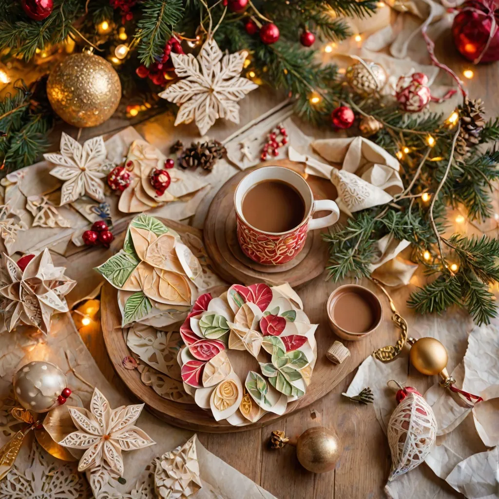 Papierowe bombki na święta: szybki i prosty projekt DIY