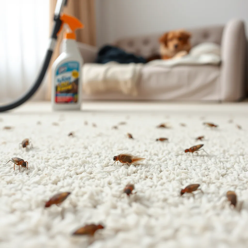 Jak pozbyć się pcheł z domu? Skuteczne metody walki z insektami