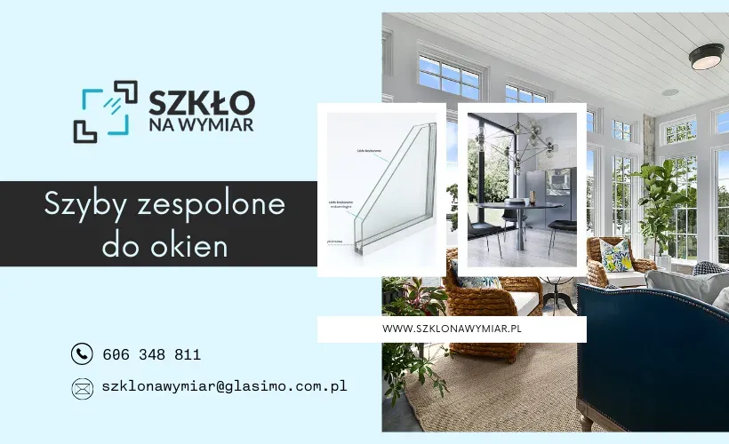 Szyby zespolone izolacyjne do okien