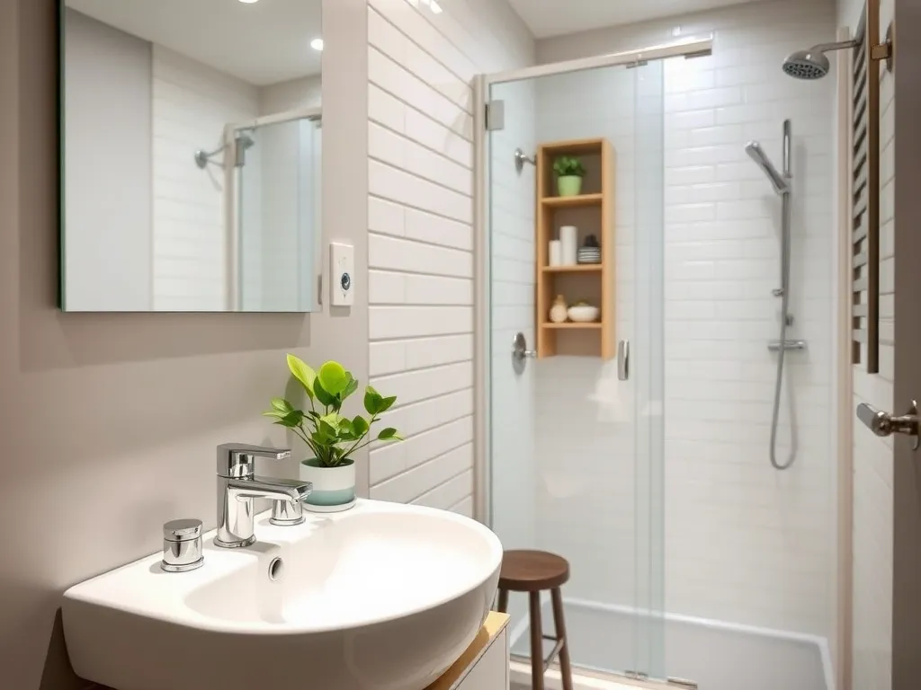 Mała łazienka w bloku 150x150 – jak urządzić?