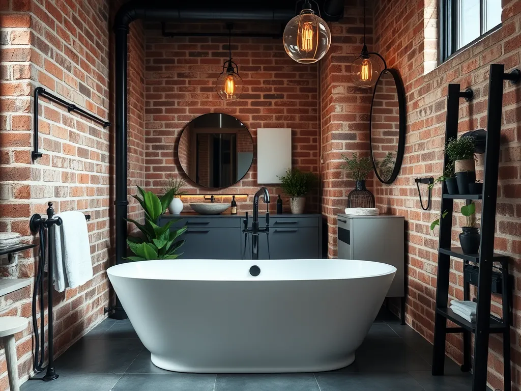 Mała łazienka w stylu loftowym – jak zrobić?