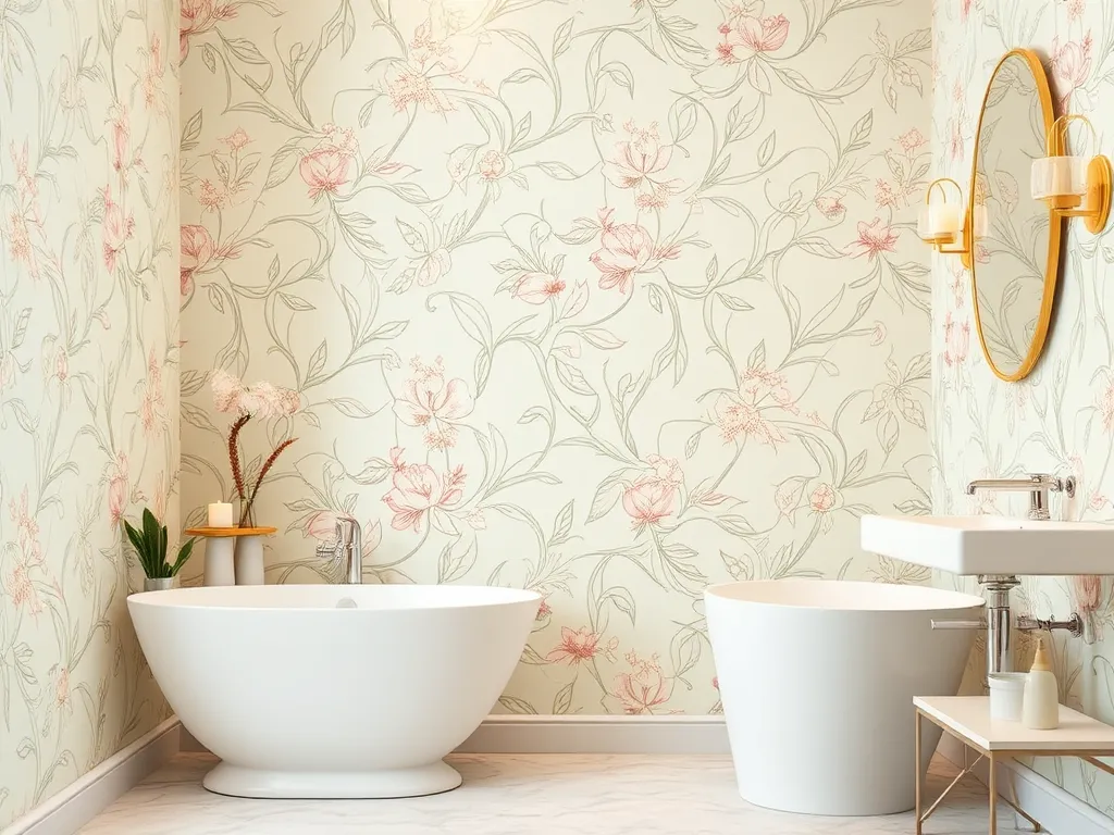 Jaka tapeta do łazienki?