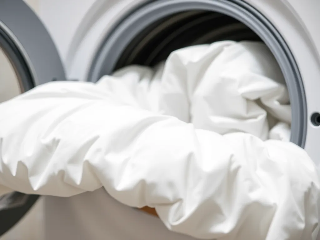Jak prać kołdrę w pralce?