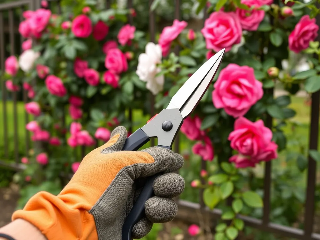 Jak przycinać róże pnące?