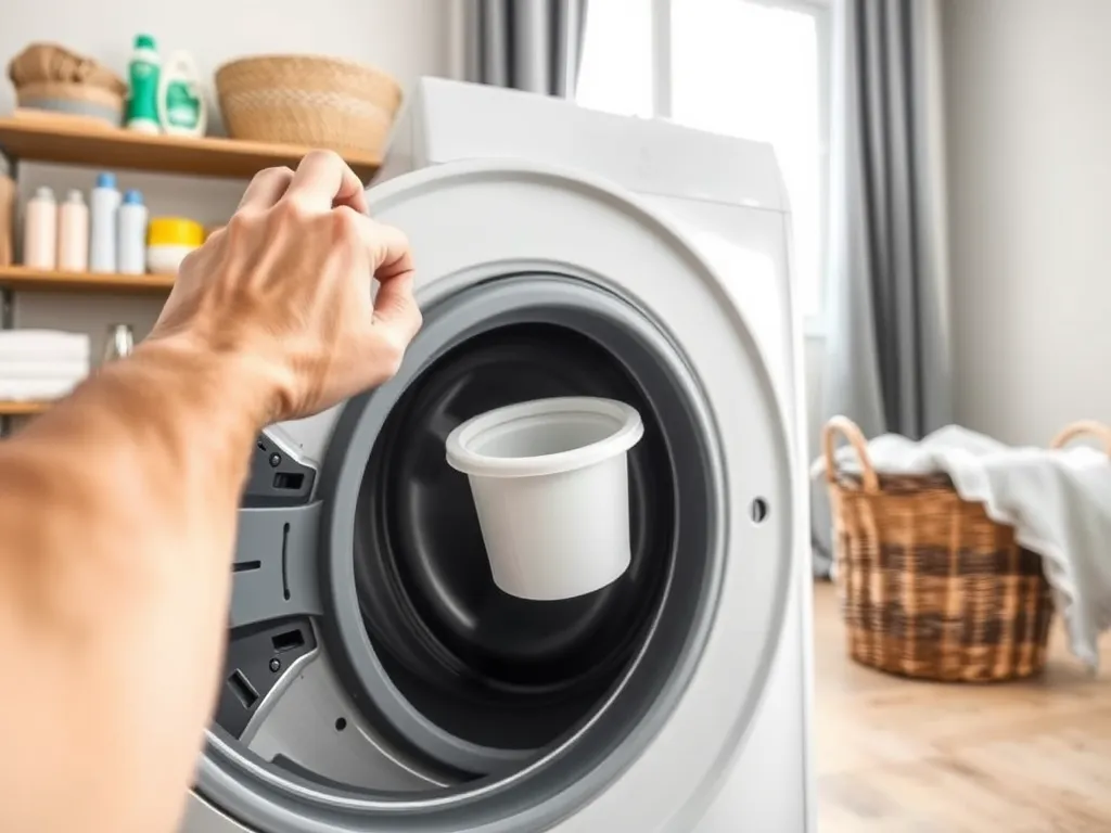 Gdzie jest filtr w pralce?