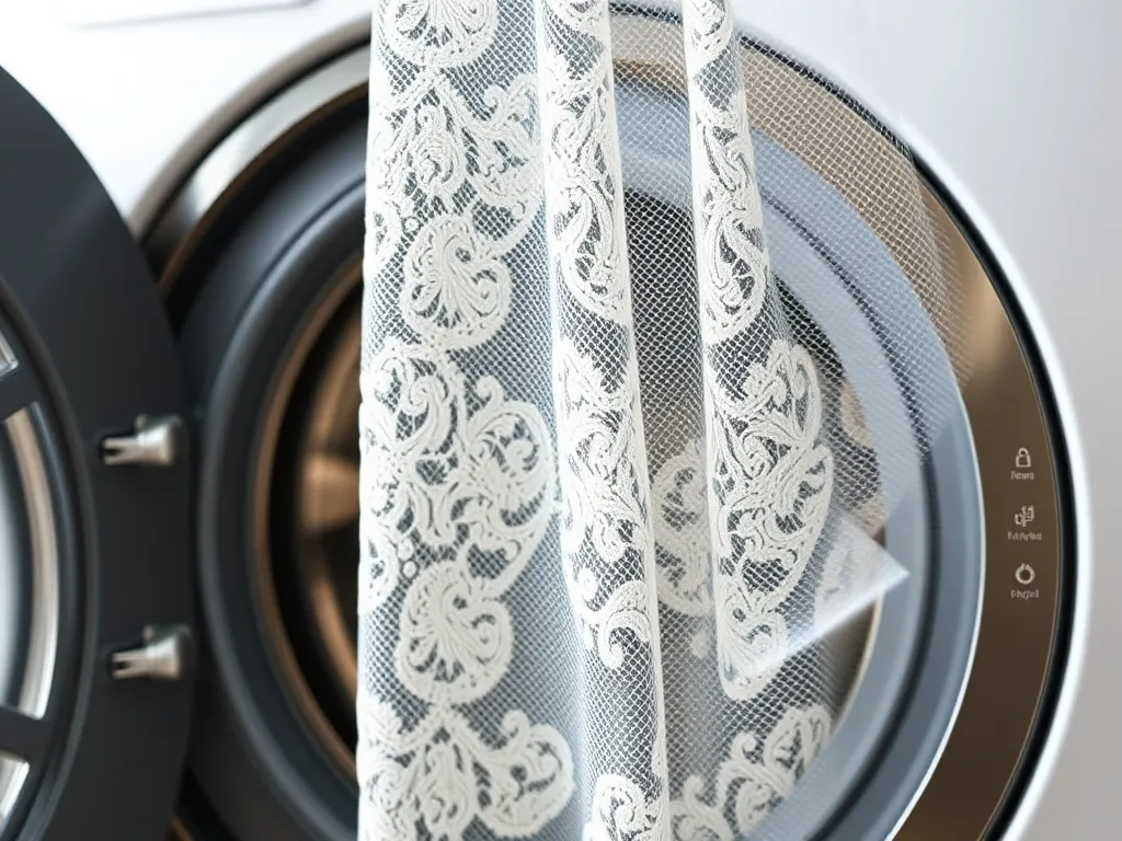 Jak wybielić firanki w pralce?