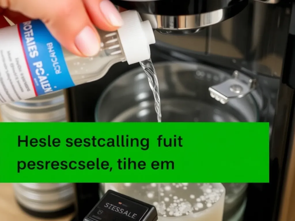 Jak odkamienić ekspres do kawy?