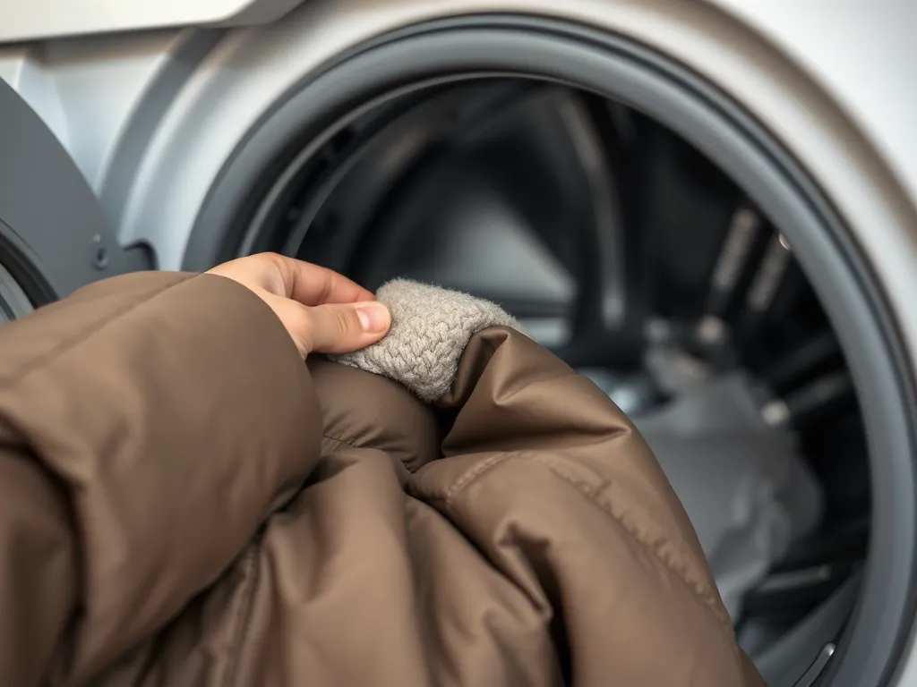 Jak prać kurtkę zimową w pralce?