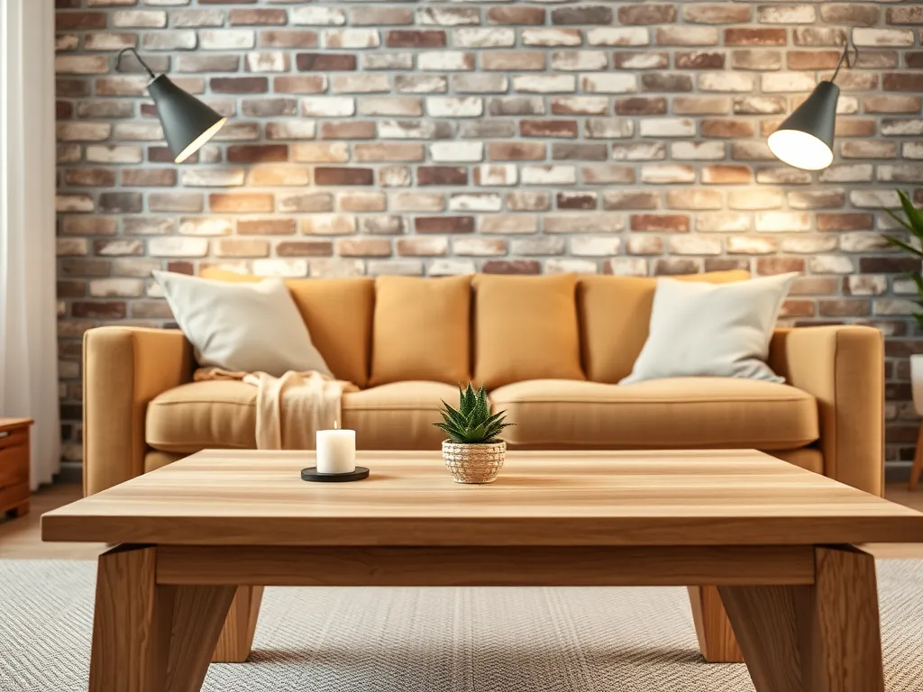 Tapeta w formie cegły – z czym łączyć?