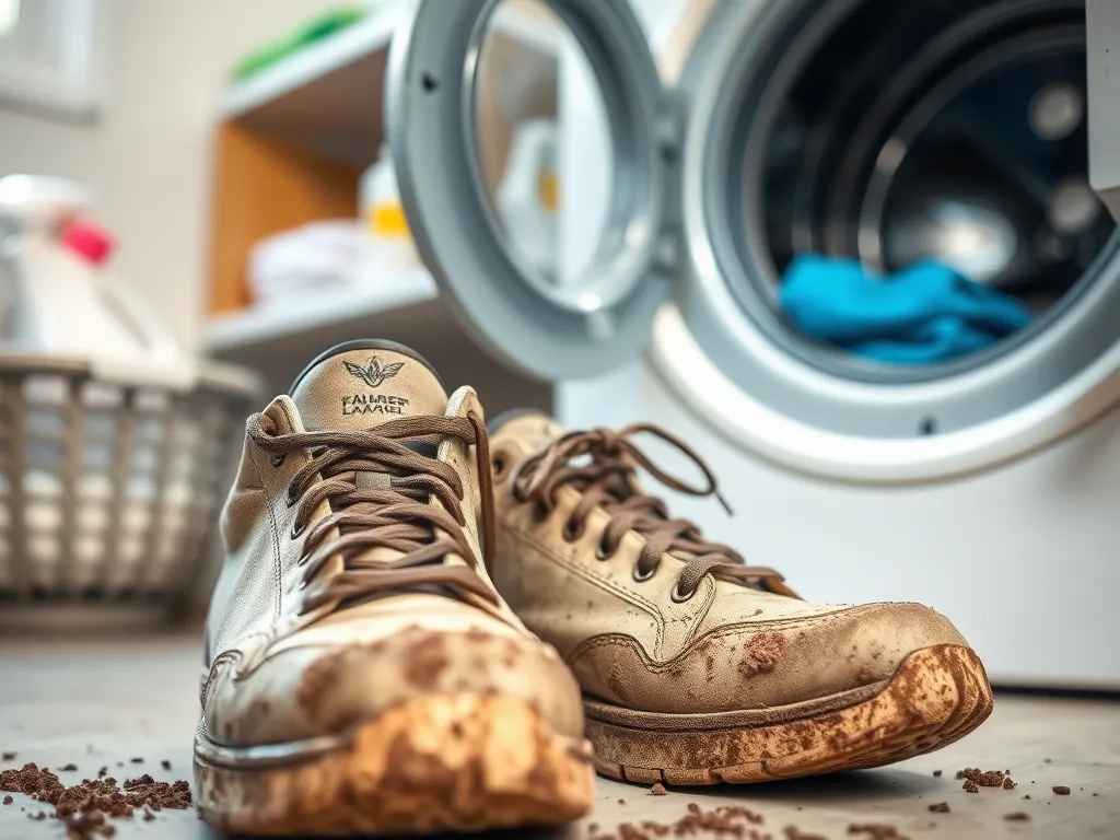 Czy można prać buty w pralce?