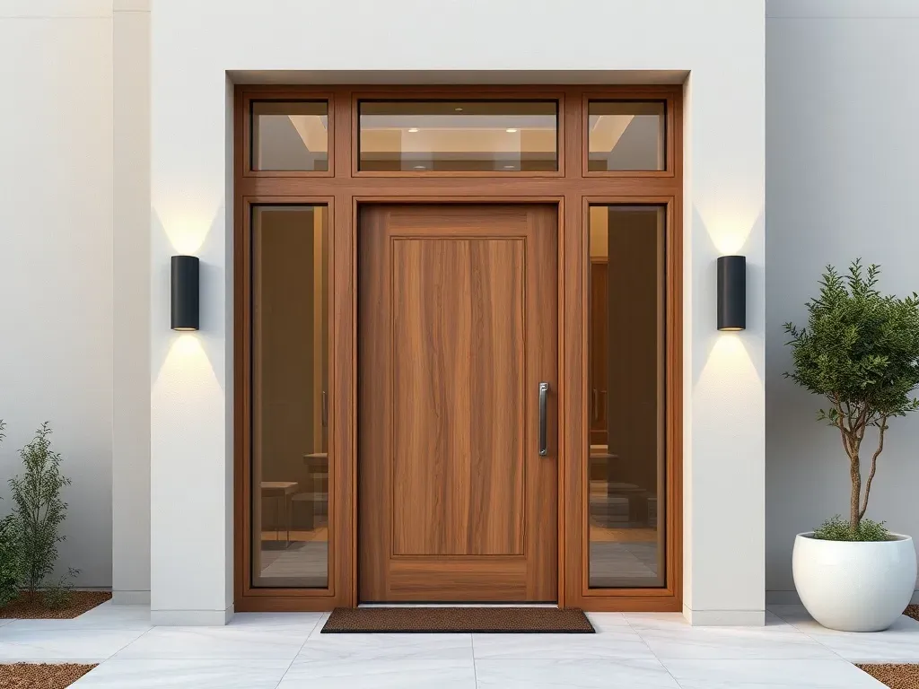 Aluminiowe drzwi wejściowe