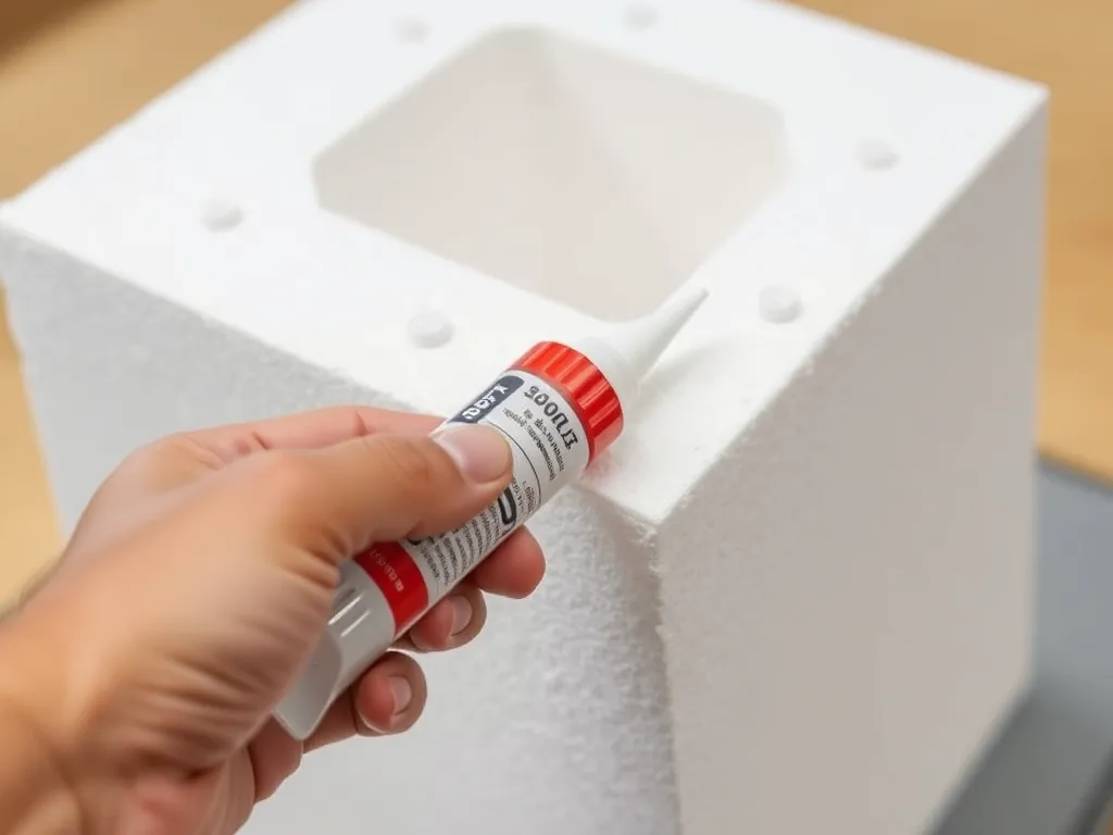 Czym skleić styropian do styropianu?