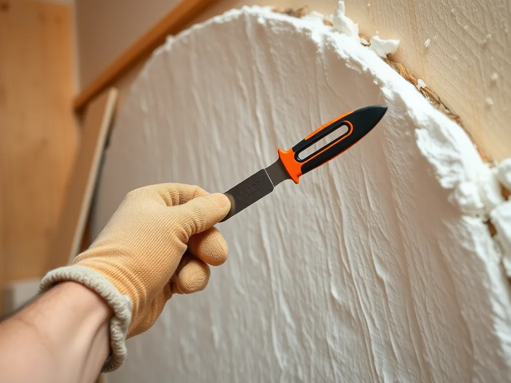 Jak kłaść styropian na krzywe ściany?